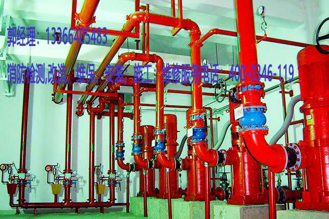 消防長軸泵維保